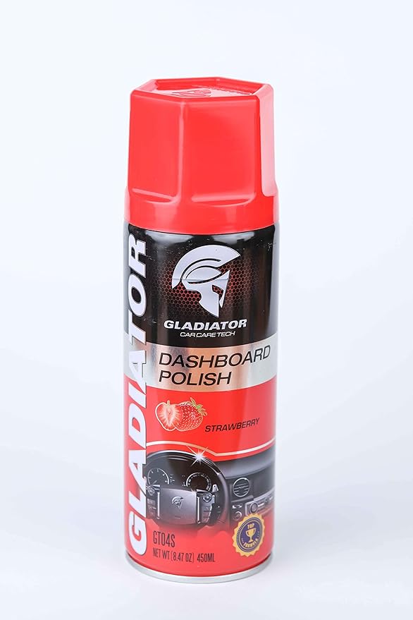 معطر و ملمع لتابلوه السياره من جلاديتور 220مل