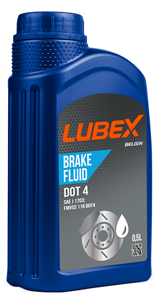 زيت فرامل LUBEX BRAKE FLUID DOT 4